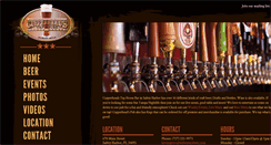 Desktop Screenshot of copperheadstaphouse.com